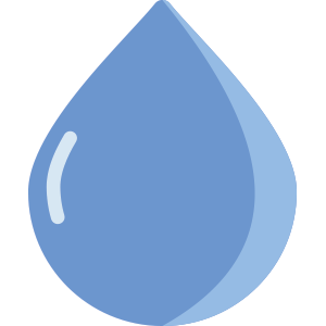 Free Blue Water Droplet Icon With No Attribution Required