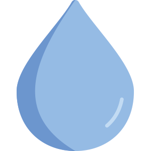 Free Blue Water Droplet Icon With No Attribution Required