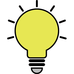Free Vector Light Bulb Icon With No Attribution Required