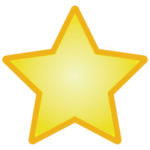 Free Yellow Vector Star Icon With A Gradient And A Solid Yellow Border With No Attribution Required
