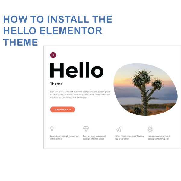 How To Install The Hello Elementor WordPress Theme