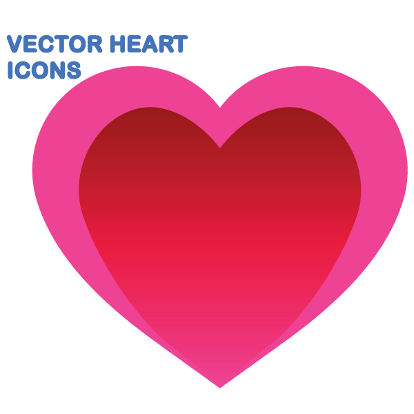 Free Vector Heart Icons With No Attribution Required